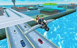 Flying Bike Game Motorcycle 3D screenshot 6