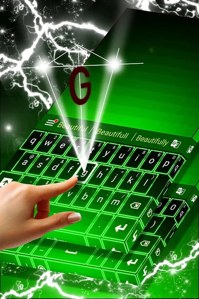 Neon Keyboard Go - Preview 3