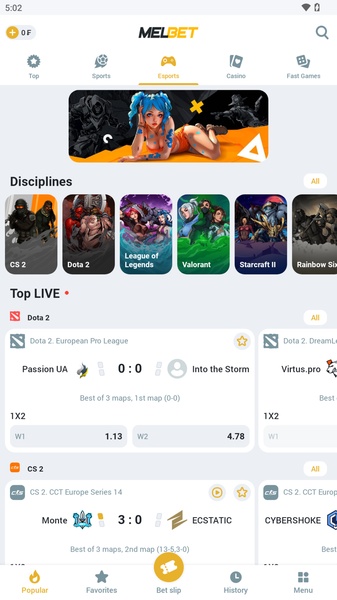 MelBet for Android - Download the APK from Uptodown