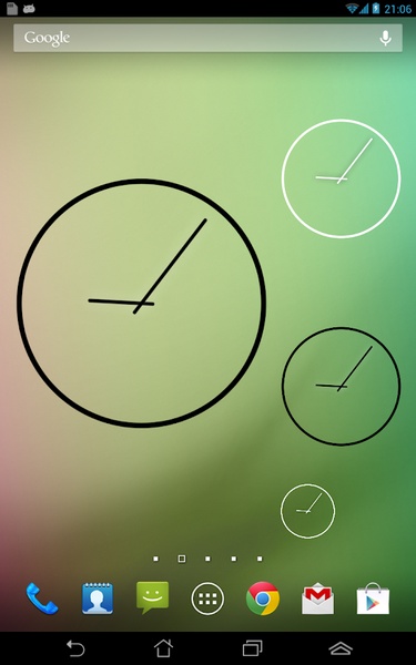 Resizable Clock - Preview 1