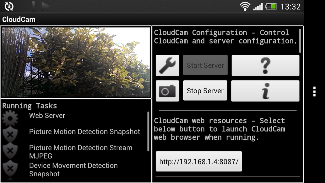 CloudCamDemo - Preview 7