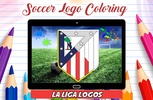 Logo Soccer Coloring Page screenshot 6