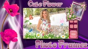 Cute Flower Photo Frames screenshot 1