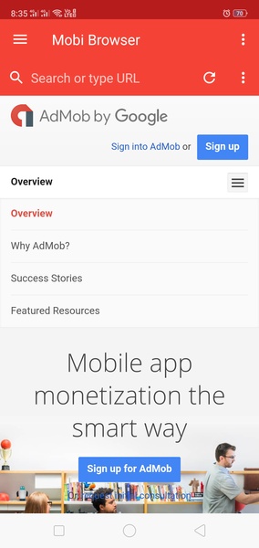 Mobi Browser - Preview 4