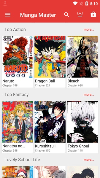 Manga Master for Android - Download the APK from Uptodown
