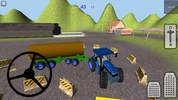 Tractor Manure Transporter 3D screenshot 3