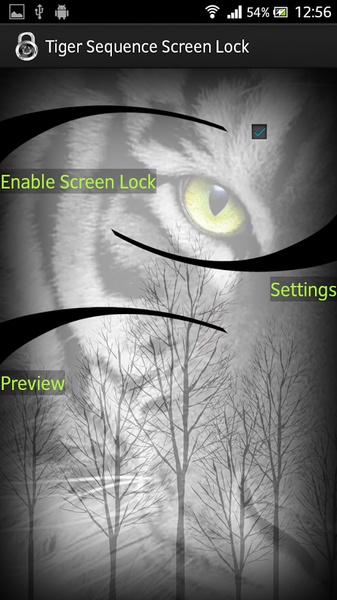 Tiger Sequence Screen Lock - Preview 7