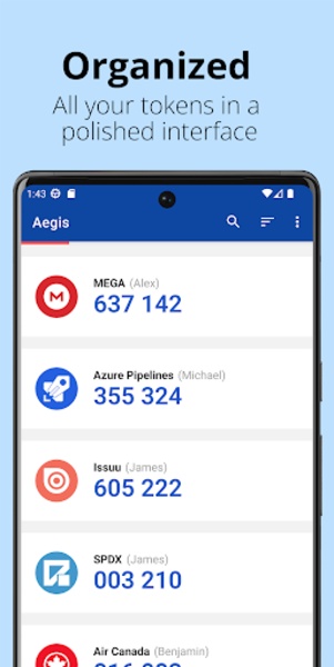 Aegis Authenticator - Preview 8