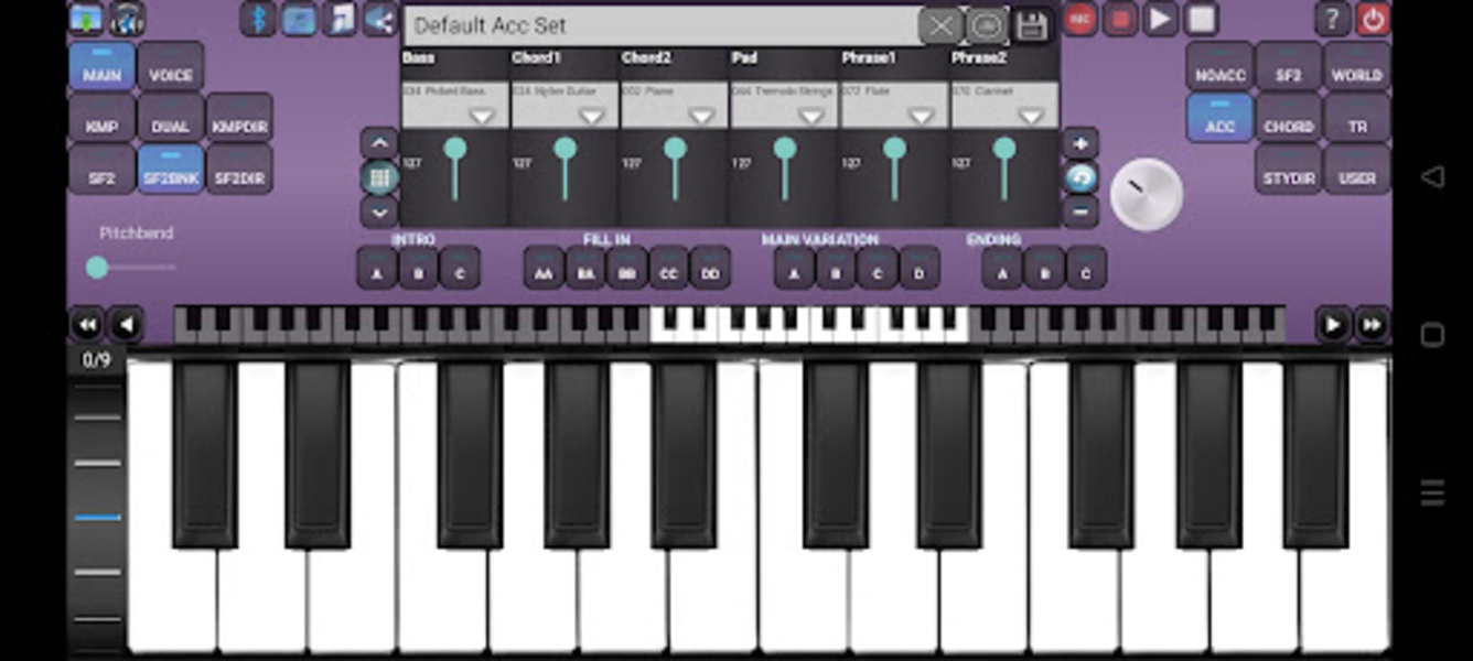 Arranger Keyboard for Android - Download the APK from Uptodown