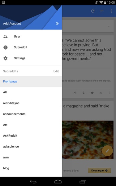 Sync for reddit - Preview 2