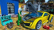 Flat Tire Car Mechanic Garage screenshot 1