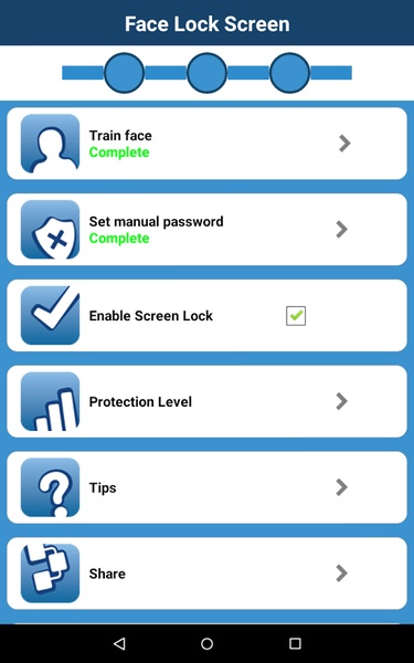 Face Lock Screen - Preview 1