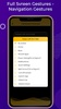 Full Screen Gestures - Navigat screenshot 1