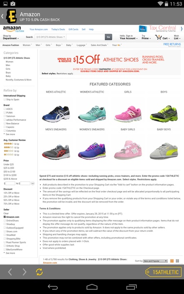Rakuten Ebates - Preview 1