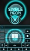 Simple Neon Keyboard screenshot 2