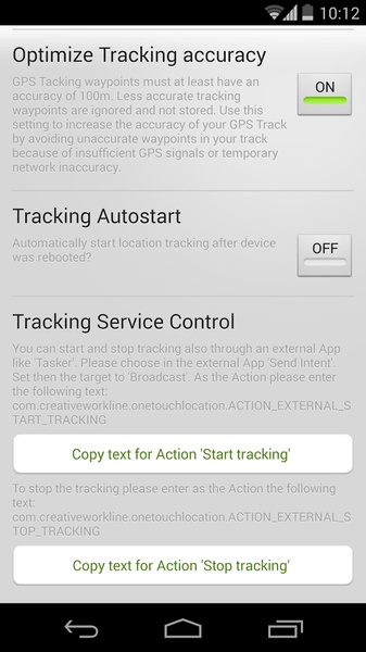 One Touch Location - Preview 1