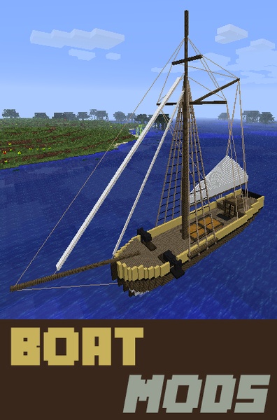 Boat MODS For MCPE - Preview 5