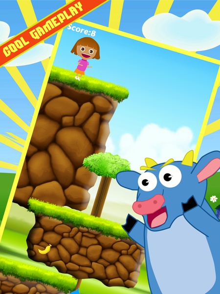 dora banana jump - Preview 2