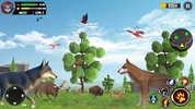 Wolf Simulator Wild Animals 3D screenshot 5