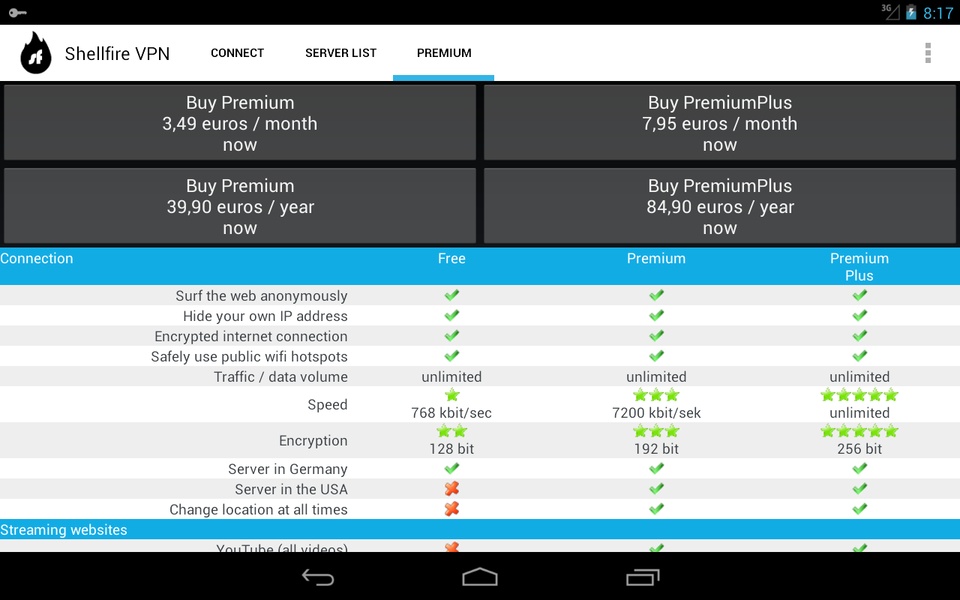 Shellfire VPN - Preview 11