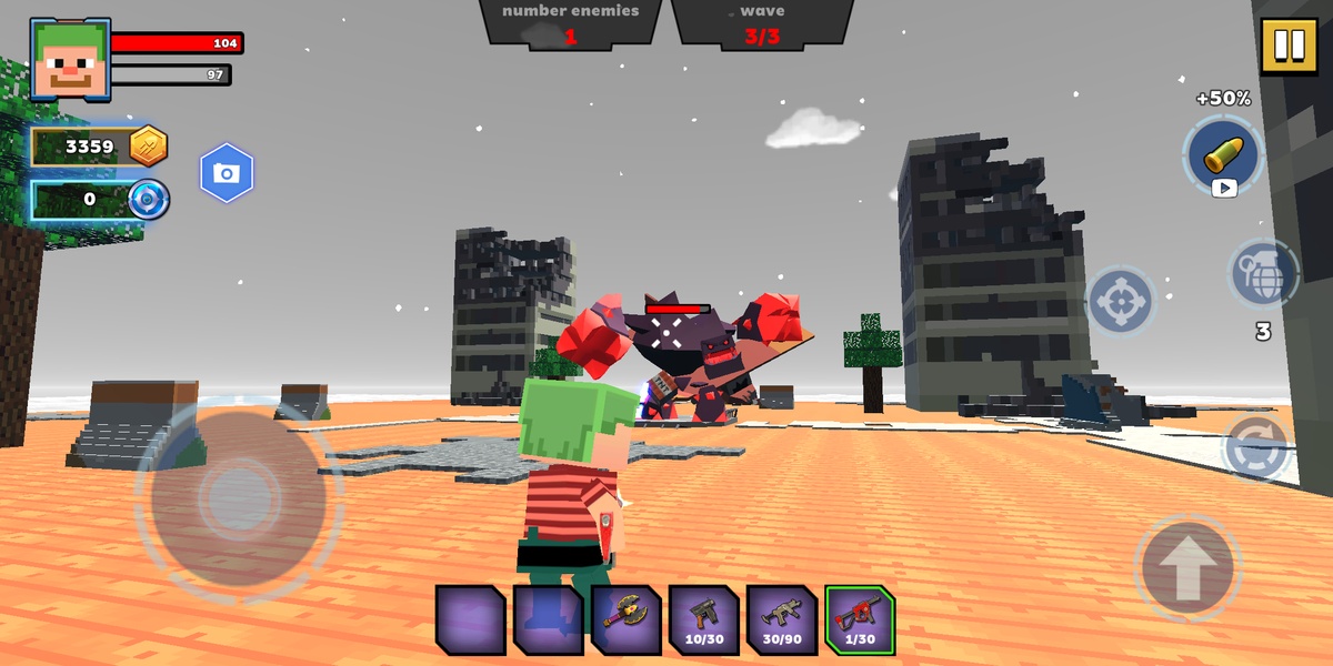 Fire Craft: 3D Pixel World - Preview 4