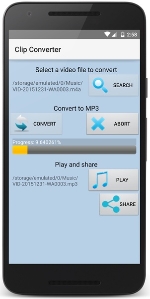 Clip Converter for Android Download the APK from Uptodown