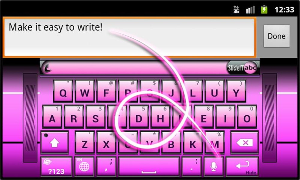 SlideIT Pink metal box skin - Preview 2