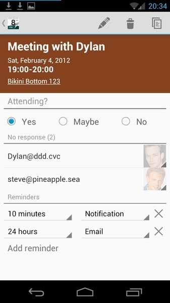 Calendar Droid Free - Preview 2