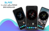 Blaze Clock Live Wallpaper screenshot 9