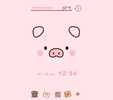 Piggy Face Theme +HOME screenshot 5