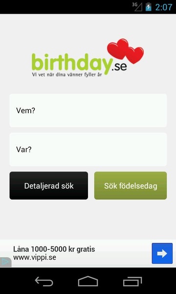 Birthday.se - Preview 2