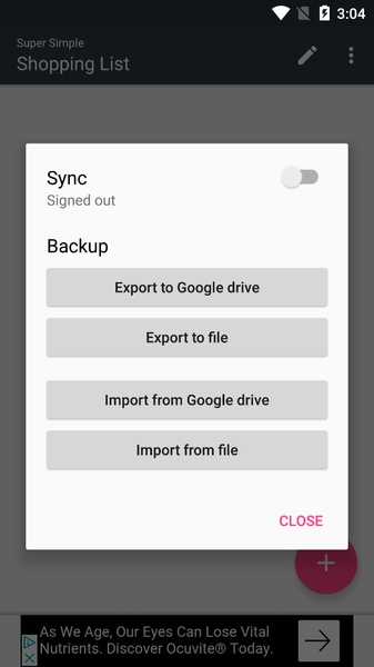 Super Simple Shopping List - Preview 5