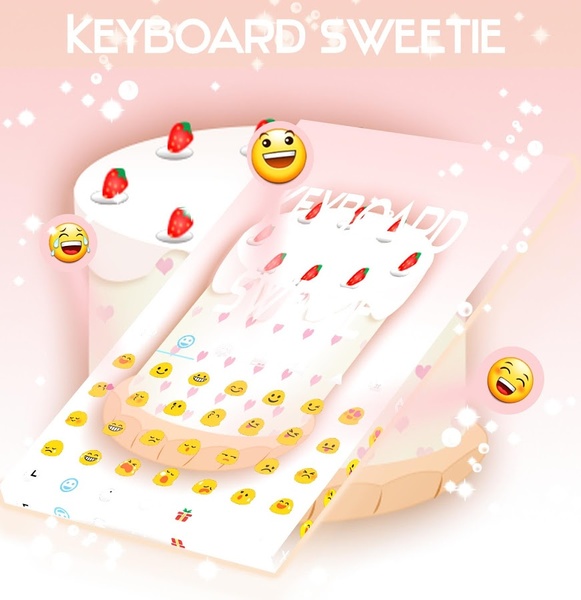 Sweetie GO Keyboard Theme - Preview 3