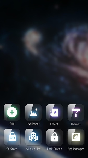 Alpha-I GOLauncher EX Theme - Preview 1