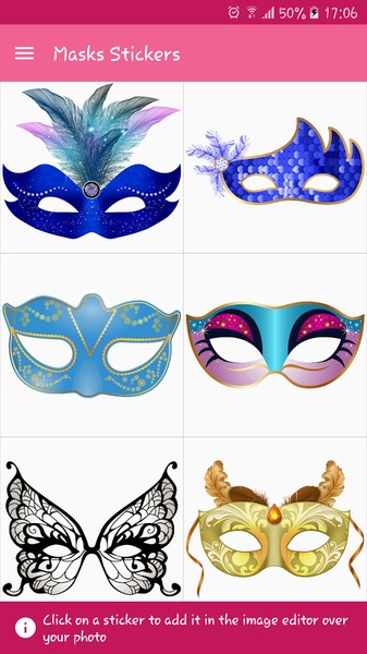 Masks Stickers - Preview 6