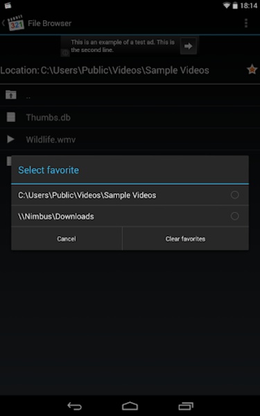 Media Player Classic Remote - Preview 4