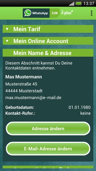 WhatsApp SIM - Preview 1