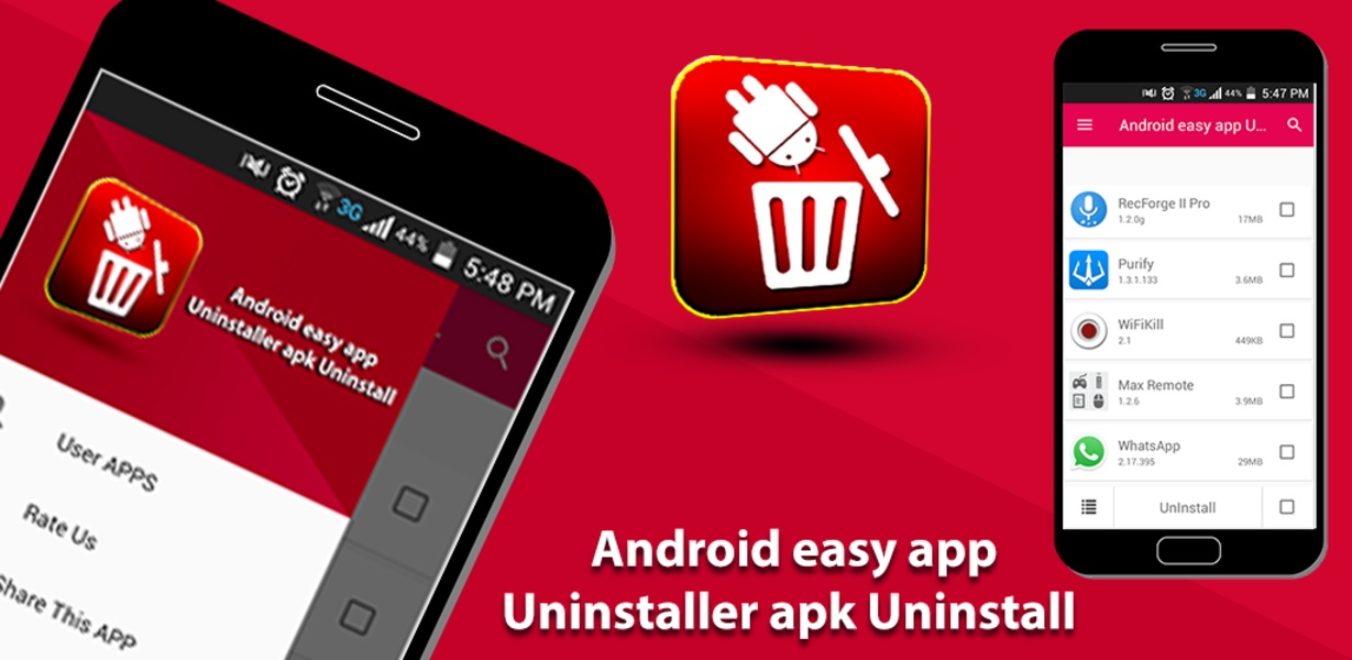 Android easy app Uninstaller apk Uninstall - Preview 1