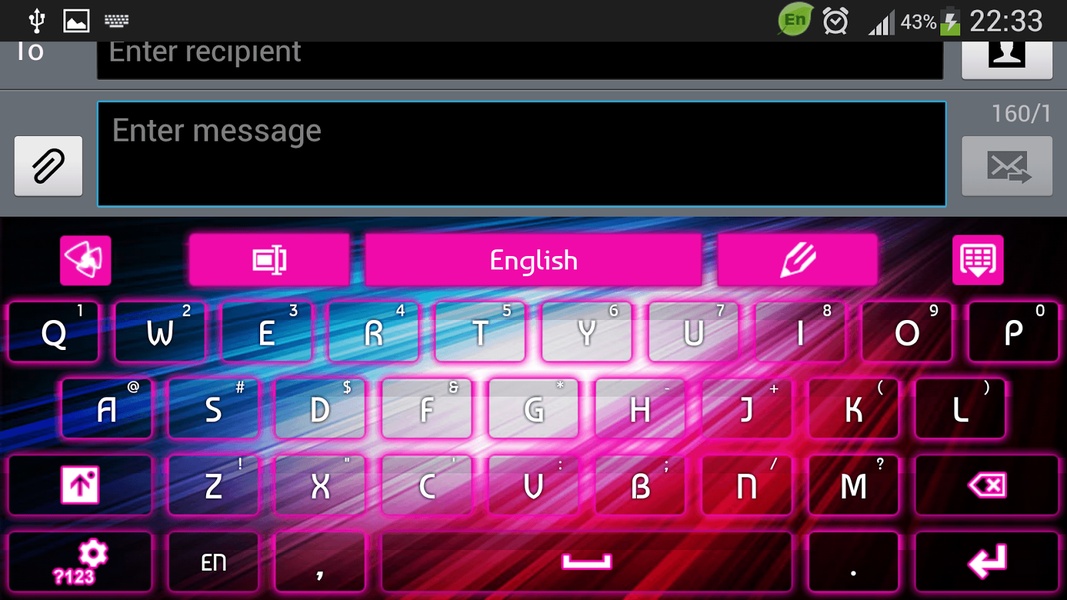 GO Keyboard Color HD - Preview 1