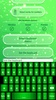 Neon Green Emoticon Keyboard screenshot 6