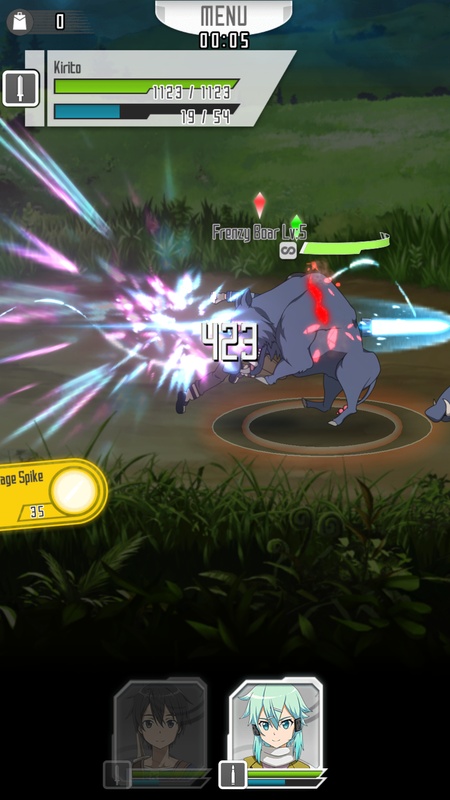 SWORD ART ONLINE: Memory Defrag screenshot