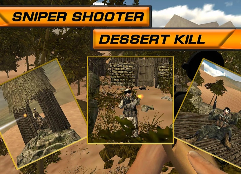 Sniper Shooter Desert Kill 3D - Preview 1