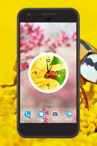 Insects Clock Live Wallpaper - Preview 3