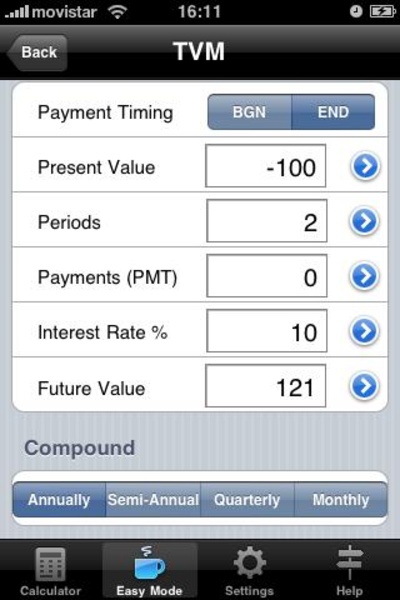 Financial Calculator - Preview 1