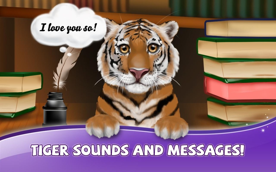 Cute Tiger Live Wallpaper - Preview 8