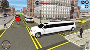 Car driving limousine car game screenshot 2