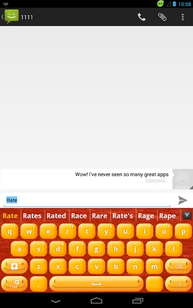 GO Keyboard Emoji - Preview 1