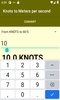 Knots to Meters per second converter screenshot 3