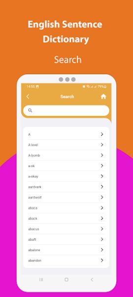 English Sentence Dictionary - Preview 4