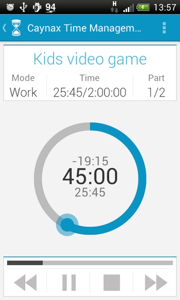 Caynax Time Management - Preview 3